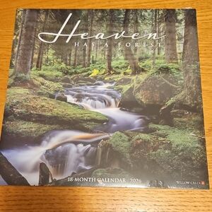 2026 Heaven Has a Forest 18-Month Wall Calendar